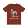 Scottish Terrier Lover Shirt, Vintage Dog Sketch Tee, Dog Lover Gift Scottish Terrier Lover Shirt, Vintage Dog Sketch Tee, Dog Lover Gift