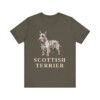 Scottish Terrier Lover Shirt, Vintage Dog Sketch Tee, Dog Lover Gift Scottish Terrier Lover Shirt, Vintage Dog Sketch Tee, Dog Lover Gift