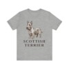 Scottish Terrier Lover Shirt, Vintage Dog Sketch Tee, Dog Lover Gift Scottish Terrier Lover Shirt, Vintage Dog Sketch Tee, Dog Lover Gift