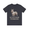 Scottish Terrier Lover Shirt, Vintage Dog Sketch Tee, Dog Lover Gift Scottish Terrier Lover Shirt, Vintage Dog Sketch Tee, Dog Lover Gift