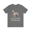 Scottish Terrier Lover Shirt, Vintage Dog Sketch Tee, Dog Lover Gift Scottish Terrier Lover Shirt, Vintage Dog Sketch Tee, Dog Lover Gift