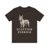Scottish Terrier Lover Shirt, Vintage Dog Sketch Tee, Dog Lover Gift Scottish Terrier Lover Shirt, Vintage Dog Sketch Tee, Dog Lover Gift