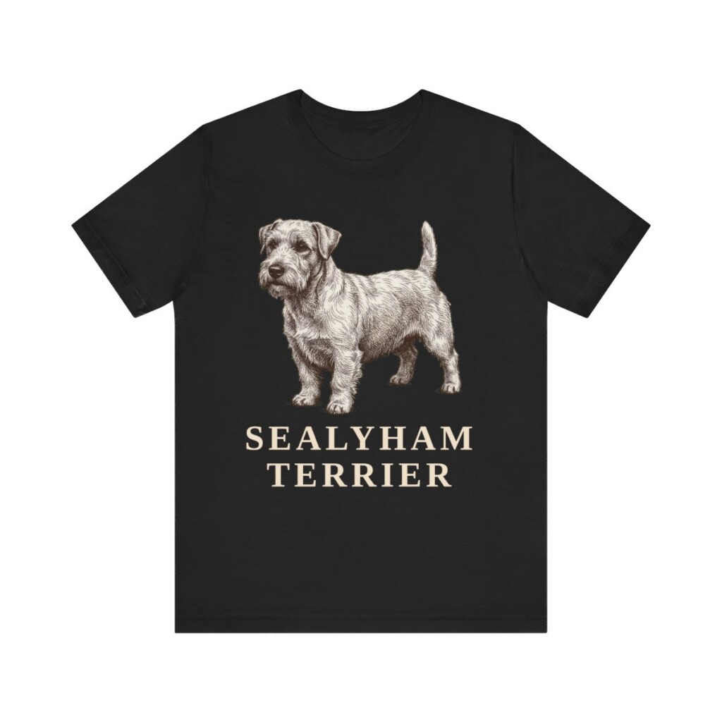 Sealyham Terrier Lover Shirt, Vintage Dog Sketch Tee, Dog Lover Gift Sealyham Terrier Lover Shirt, Vintage Dog Sketch Tee, Dog Lover Gift