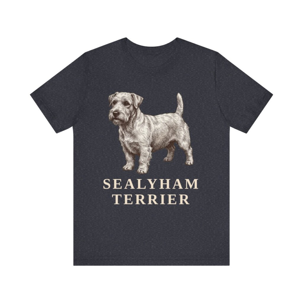Sealyham Terrier Lover Shirt, Vintage Dog Sketch Tee, Dog Lover Gift Sealyham Terrier Lover Shirt, Vintage Dog Sketch Tee, Dog Lover Gift
