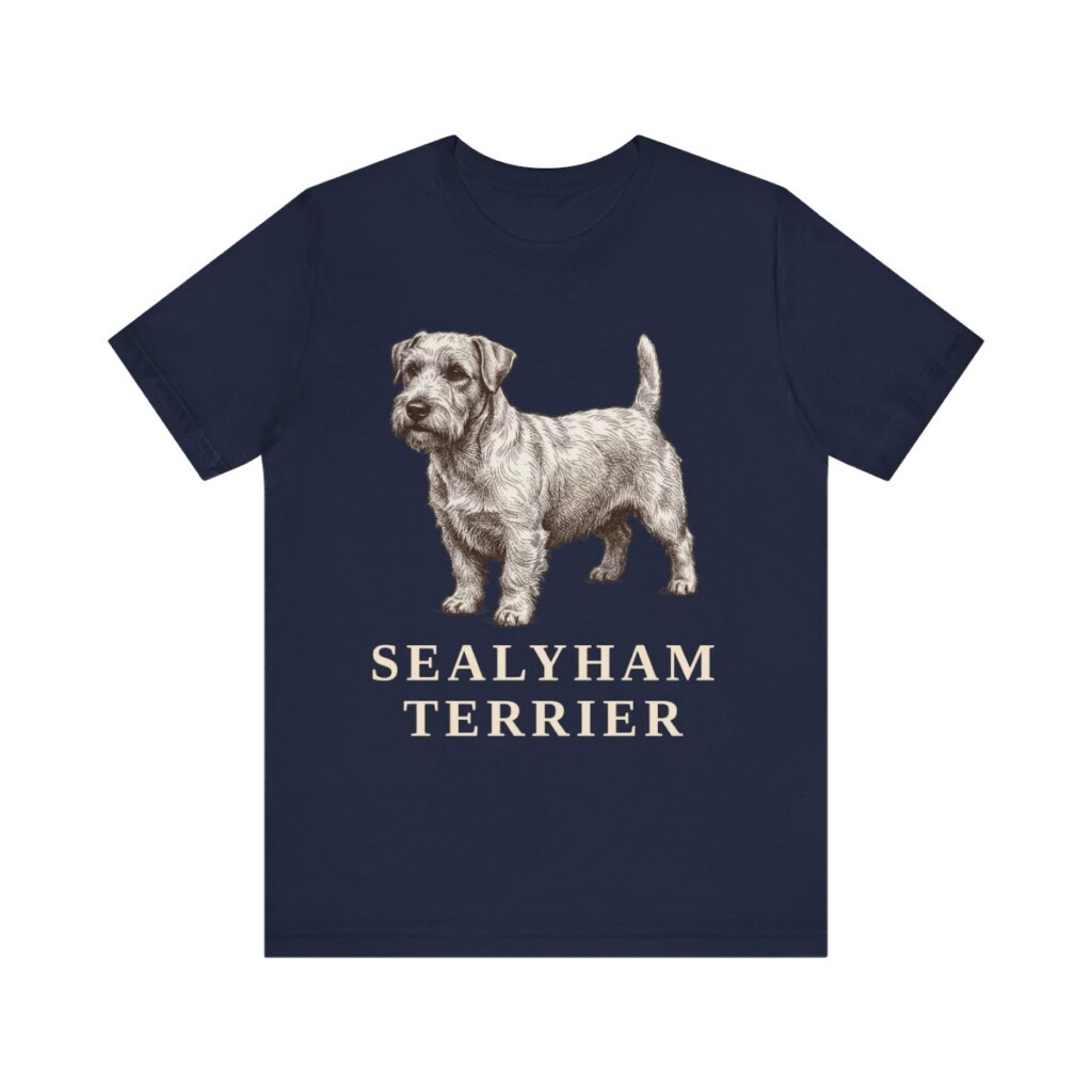 Sealyham Terrier Lover Shirt, Vintage Dog Sketch Tee, Dog Lover Gift Sealyham Terrier Lover Shirt, Vintage Dog Sketch Tee, Dog Lover Gift