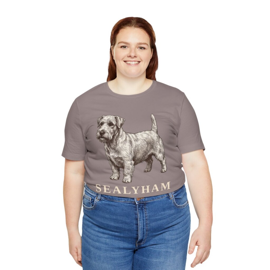 Sealyham Terrier Lover Shirt, Vintage Dog Sketch Tee, Dog Lover Gift Sealyham Terrier Lover Shirt, Vintage Dog Sketch Tee, Dog Lover Gift