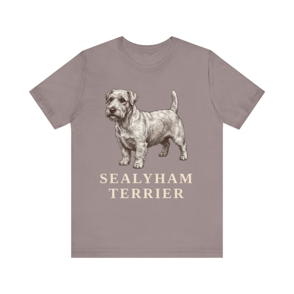 Sealyham Terrier Lover Shirt, Vintage Dog Sketch Tee, Dog Lover Gift Sealyham Terrier Lover Shirt, Vintage Dog Sketch Tee, Dog Lover Gift