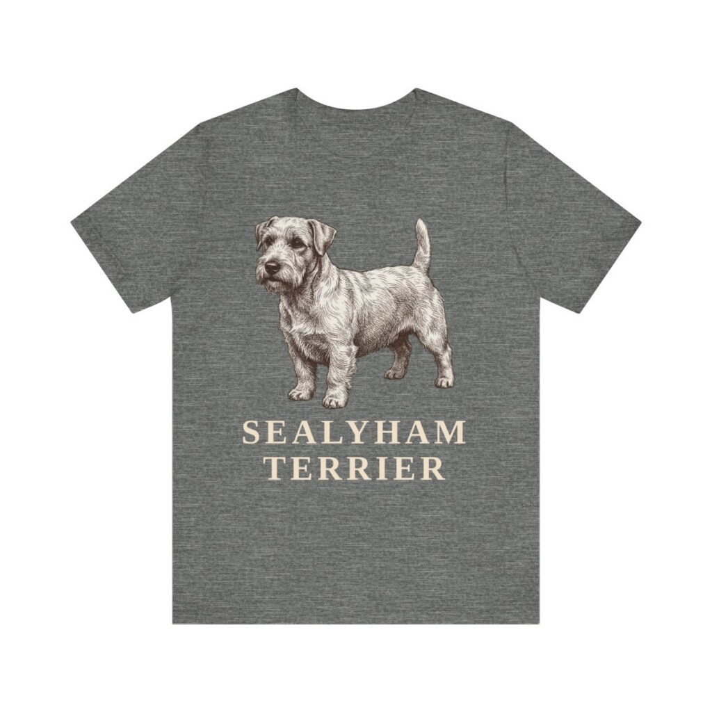 Sealyham Terrier Lover Shirt, Vintage Dog Sketch Tee, Dog Lover Gift Sealyham Terrier Lover Shirt, Vintage Dog Sketch Tee, Dog Lover Gift