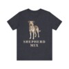 Shepherd Mix Lover Shirt, Vintage Dog Sketch Tee, Dog Lover Gift