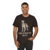 Shepherd Mix Lover Shirt, Vintage Dog Sketch Tee, Dog Lover Gift