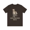 Shepherd Mix Lover Shirt, Vintage Dog Sketch Tee, Dog Lover Gift