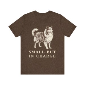 Shetland Sheepdog Humor Shirt, Vintage Dog Sketch Tee, Dog Humor Gift