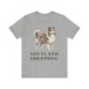 Shetland Sheepdog Lover Shirt, Vintage Dog Sketch Tee, Dog Lover Gift