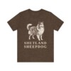 Shetland Sheepdog Lover Shirt, Vintage Dog Sketch Tee, Dog Lover Gift