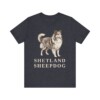 Shetland Sheepdog Lover Shirt, Vintage Dog Sketch Tee, Dog Lover Gift