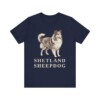 Shetland Sheepdog Lover Shirt, Vintage Dog Sketch Tee, Dog Lover Gift