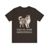 Shetland Sheepdog Lover Shirt, Vintage Dog Sketch Tee, Dog Lover Gift