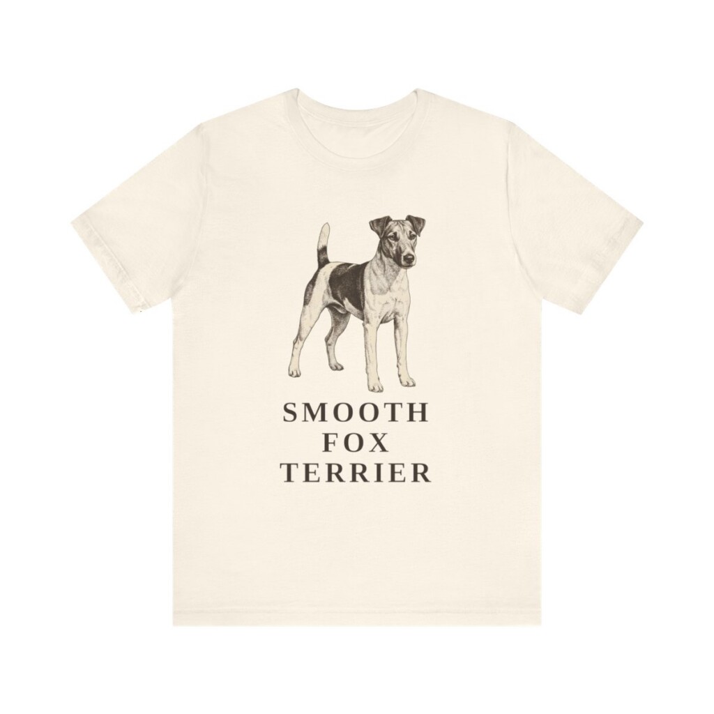 Fox Terrier (Smooth) Lover Shirt, Vintage Dog Sketch Tee, Dog Lover Gift Fox Terrier (Smooth) Lover Shirt, Vintage Dog Sketch Tee, Dog Lover Gift