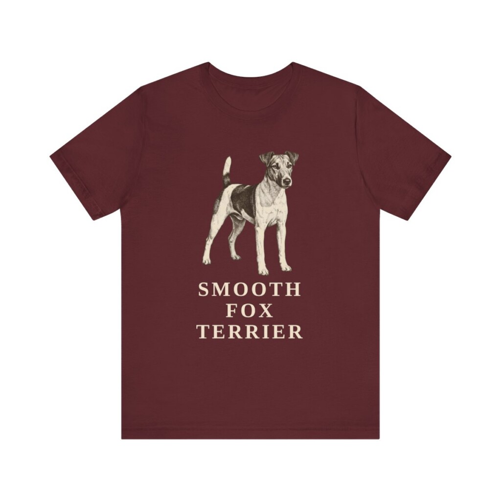 Fox Terrier (Smooth) Lover Shirt, Vintage Dog Sketch Tee, Dog Lover Gift Fox Terrier (Smooth) Lover Shirt, Vintage Dog Sketch Tee, Dog Lover Gift