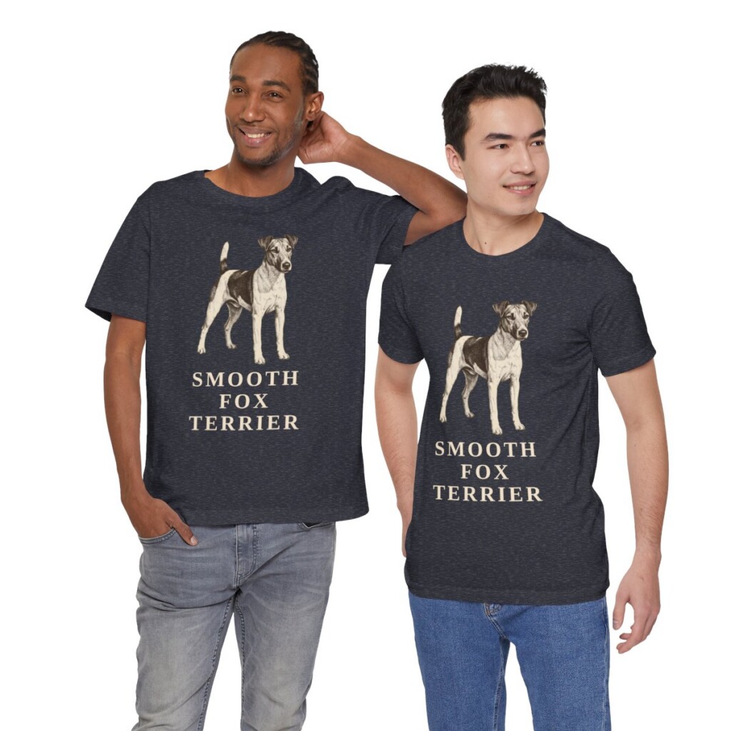 Fox Terrier (Smooth) Lover Shirt, Vintage Dog Sketch Tee, Dog Lover Gift Fox Terrier (Smooth) Lover Shirt, Vintage Dog Sketch Tee, Dog Lover Gift