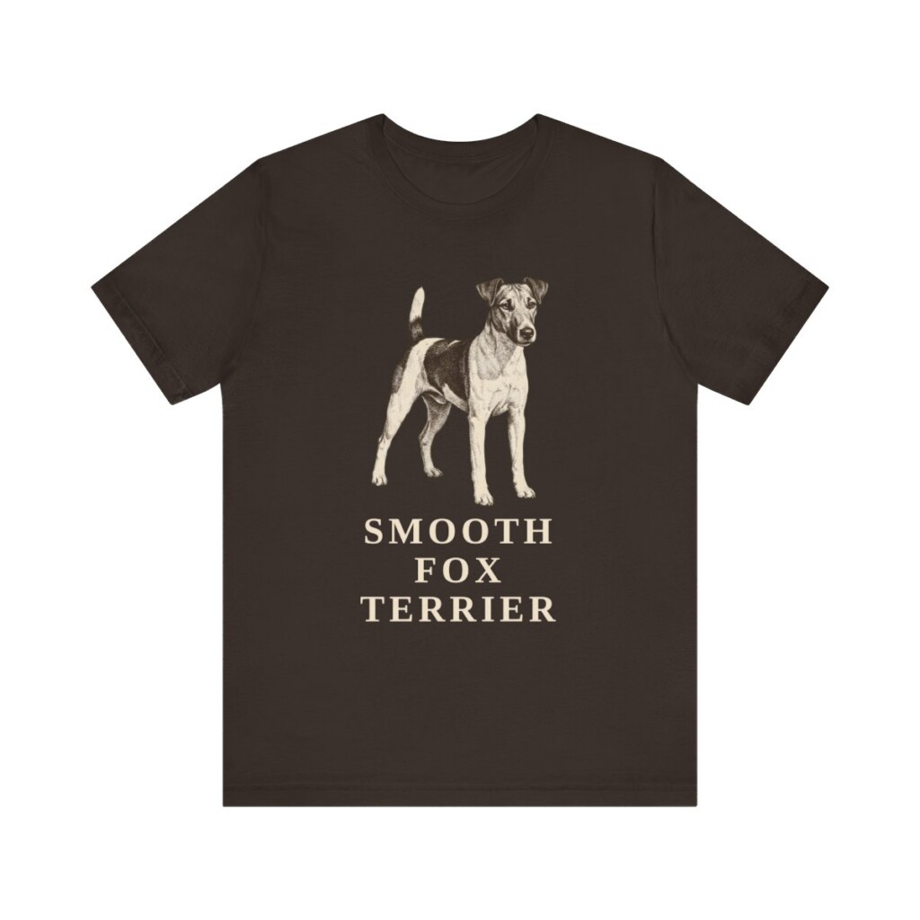 Fox Terrier (Smooth) Lover Shirt, Vintage Dog Sketch Tee, Dog Lover Gift Fox Terrier (Smooth) Lover Shirt, Vintage Dog Sketch Tee, Dog Lover Gift