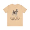 Fox Terrier (Wire) Lover Shirt, Vintage Dog Sketch Tee, Dog Lover Gift Fox Terrier (Wire) Lover Shirt, Vintage Dog Sketch Tee, Dog Lover Gift