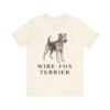 Fox Terrier (Wire) Lover Shirt, Vintage Dog Sketch Tee, Dog Lover Gift Fox Terrier (Wire) Lover Shirt, Vintage Dog Sketch Tee, Dog Lover Gift
