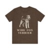 Fox Terrier (Wire) Lover Shirt, Vintage Dog Sketch Tee, Dog Lover Gift Fox Terrier (Wire) Lover Shirt, Vintage Dog Sketch Tee, Dog Lover Gift