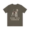 Fox Terrier (Wire) Lover Shirt, Vintage Dog Sketch Tee, Dog Lover Gift Fox Terrier (Wire) Lover Shirt, Vintage Dog Sketch Tee, Dog Lover Gift