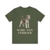 Fox Terrier (Wire) Lover Shirt, Vintage Dog Sketch Tee, Dog Lover Gift Fox Terrier (Wire) Lover Shirt, Vintage Dog Sketch Tee, Dog Lover Gift