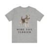 Fox Terrier (Wire) Lover Shirt, Vintage Dog Sketch Tee, Dog Lover Gift Fox Terrier (Wire) Lover Shirt, Vintage Dog Sketch Tee, Dog Lover Gift