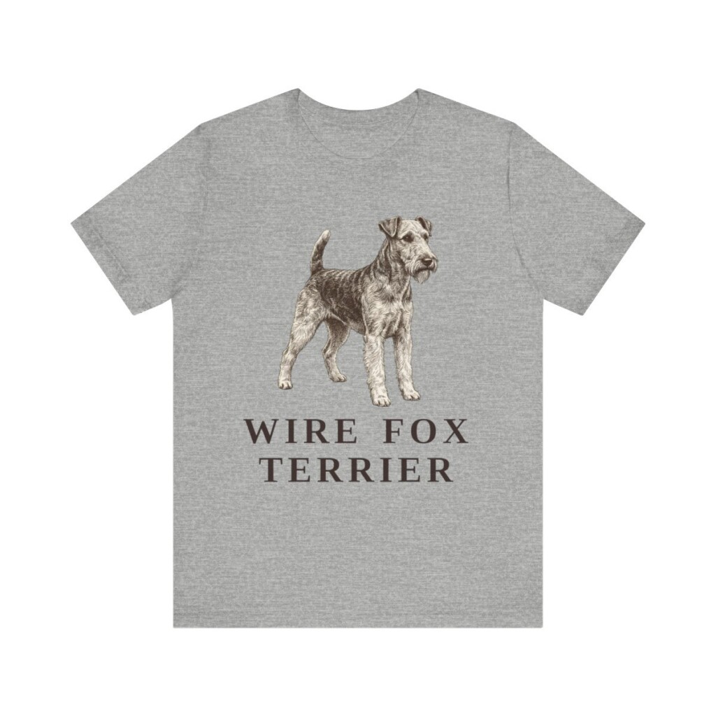 Fox Terrier (Wire) Lover Shirt, Vintage Dog Sketch Tee, Dog Lover Gift Fox Terrier (Wire) Lover Shirt, Vintage Dog Sketch Tee, Dog Lover Gift