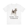 Fox Terrier (Wire) Lover Shirt, Vintage Dog Sketch Tee, Dog Lover Gift Fox Terrier (Wire) Lover Shirt, Vintage Dog Sketch Tee, Dog Lover Gift
