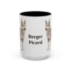 10036082098742474287_2048.jpeg 15oz Berger Picard Mug, Vintage Dog Portrait Coffee Mug, Dog Lover Gift