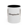 11oz Affenpinscher Mug, Vintage Dog Portrait Coffee Mug, Dog Lover Gift