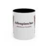 11oz Affenpinscher Latin Mug, Vintage Dog Coffee Mug, Dog Lover Gift