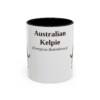 11oz Australian Kelpie Latin Mug, Vintage Dog Coffee Mug, Dog Lover Gift