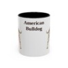 11oz American Bulldog Mug, Vintage Dog Portrait Coffee Mug, Dog Lover Gift