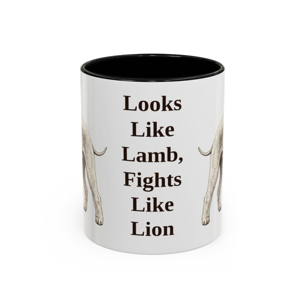 10323100511387607063_2048.jpeg 11oz Funny Bedlington Terrier Mug, Vintage Dog Coffee Mug, Dog Lover Gift