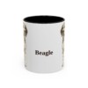 11oz Beagle Mug, Vintage Dog Portrait Coffee Mug, Dog Lover Gift
