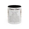 11oz Chow Chow Mug, Illustrated Dog Breed Facts Coffee Mug, Vintage Dog Keepsake Gift