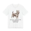 Silky Terrier Humor Shirt, Vintage Dog Sketch Tee, Dog Humor Gift