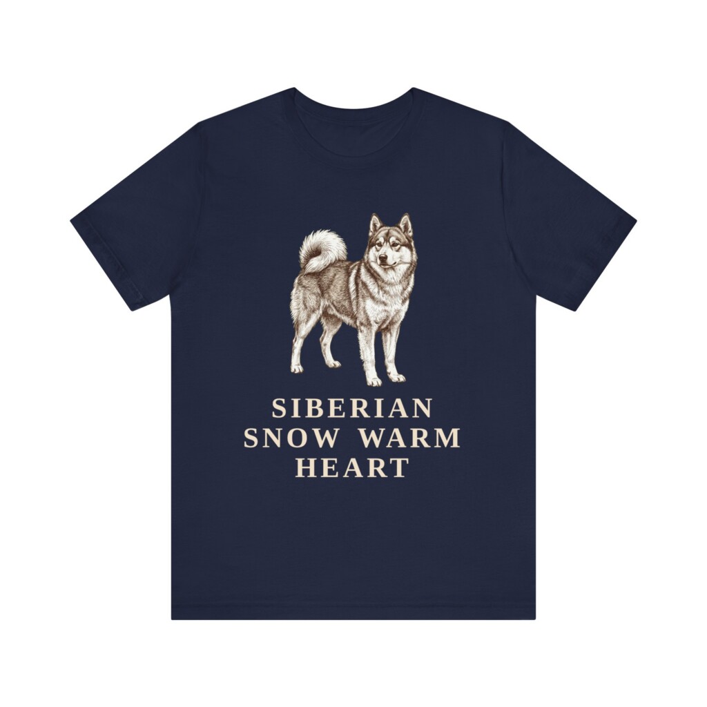Yakutian Laika Humor Shirt, Vintage Dog Sketch Tee, Dog Humor Gift