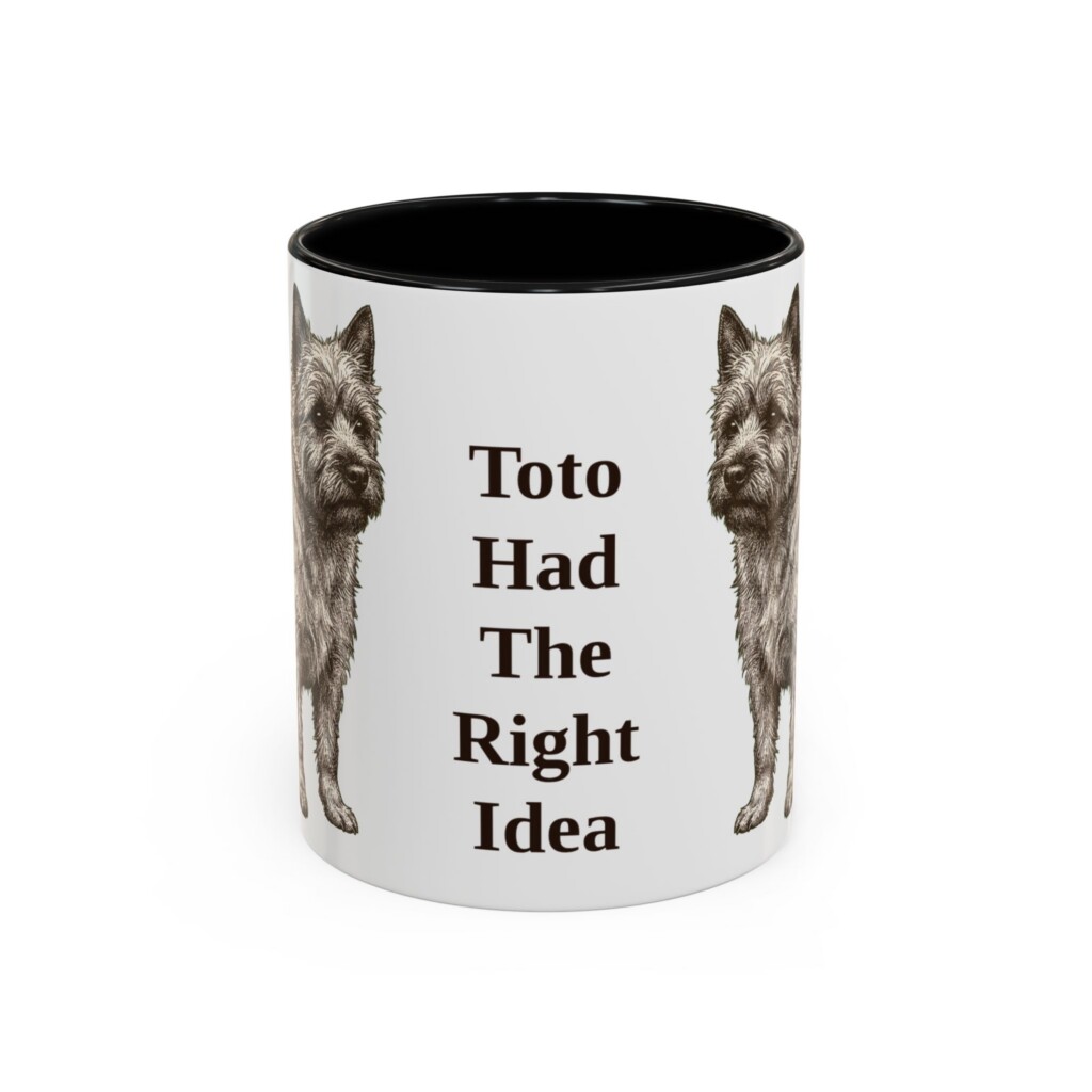 10506984563233069430_2048.jpeg 11oz Funny Cairn Terrier Mug, Vintage Dog Coffee Mug, Dog Lover Gift
