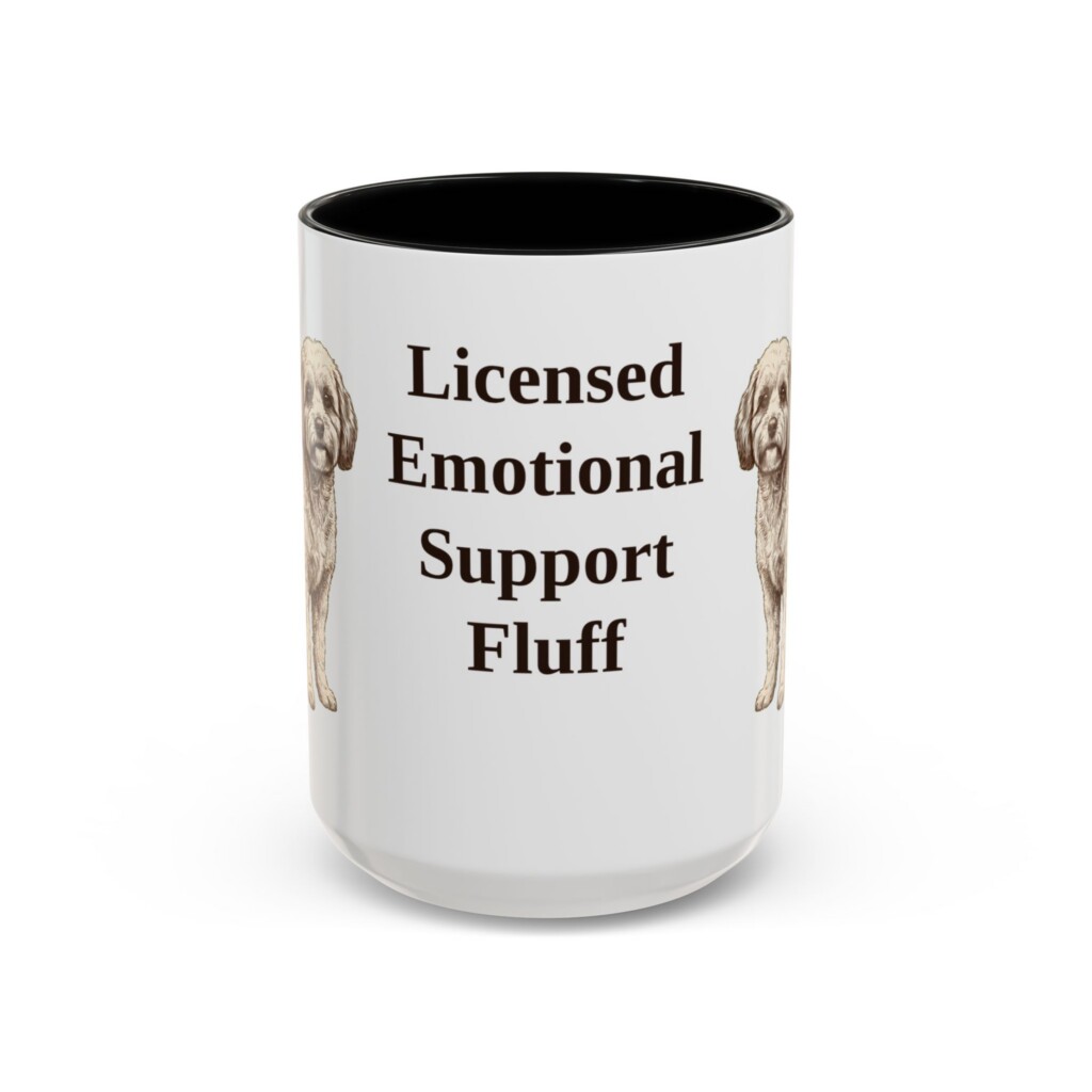 10535082276911167809_2048.jpeg 15oz Funny Cavachon Mug, Vintage Dog Coffee Mug, Dog Lover Gift