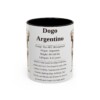 10565020028773125069_2048.jpeg 11oz Dogo Argentino Mug, Illustrated Dog Breed Facts Coffee Mug, Vintage Dog Keepsake Gift