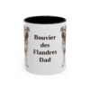 11oz Bouvier des Flandres Dog Dad Mug, Vintage Sketch Coffee Mug, Dog Dad Gift