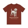 Westiepoo Latin Shirt, Vintage Dog Sketch Tee, Dog Latin Gift