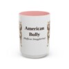10766880609553247744_2048-1.jpeg 15oz American Bully Latin Mug, Vintage Dog Coffee Mug, Dog Lover Gift