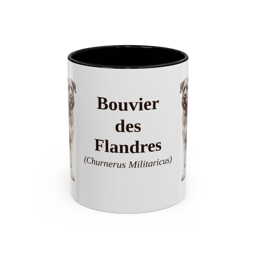11010545076146865775_2048.jpeg 11oz Bouvier des Flandres Latin Mug, Vintage Dog Coffee Mug, Dog Lover Gift